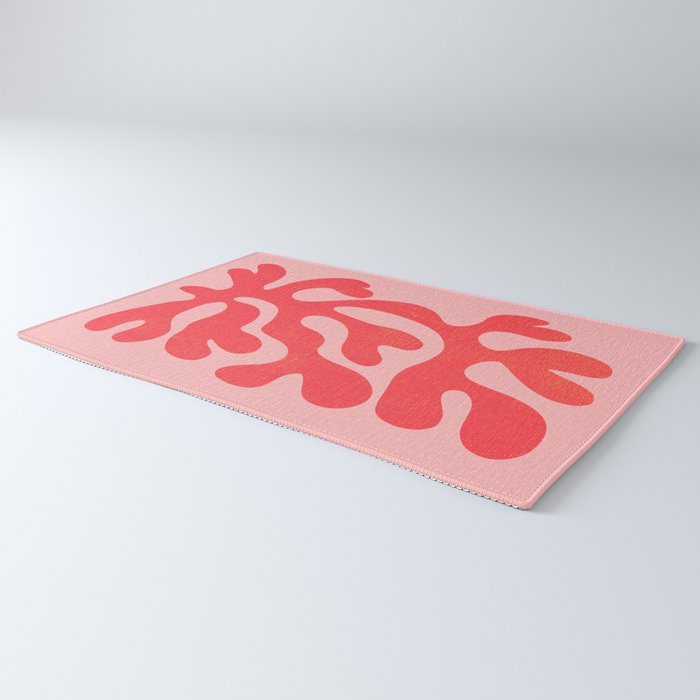 Red Salsa: Matisse Paper Cutouts 07 Rug Gallery Image 3