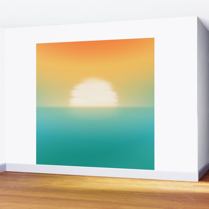 Into the horizon Wall Mural Gallery Image 2