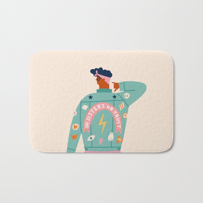 In sisters we trust Bath Mat Gallery Image 1