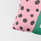 The Stare 3: Pink Cheetah Edition Pillow Sham Gallery Image 4