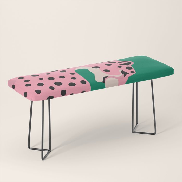 The Stare 3: Pink Cheetah Edition Bench Gallery Image 1