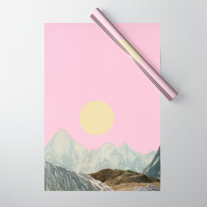 Late Summer Sun Wrapping Paper Gallery Image 1