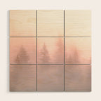 Foggy Forest Adventure - Mountain Woods Wanderlust Wood Wall Art Gallery Image 1