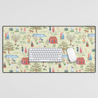 Swedish Folk Art - Midsummer Desk Mat Gallery Image 1