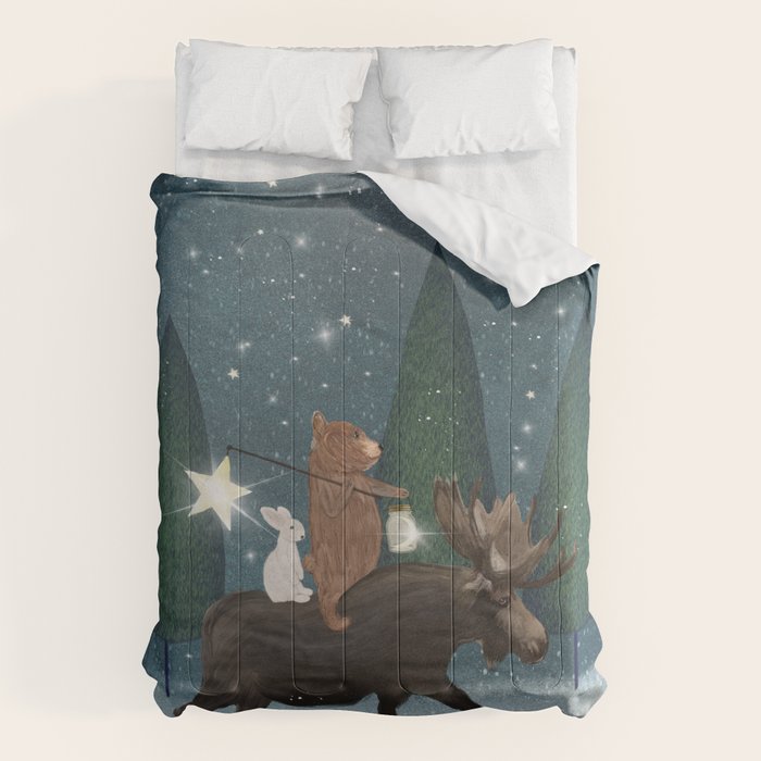 the elder moose Comforter Gallery Image 6