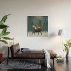 the elder moose Wood Wall Art Gallery Image 2