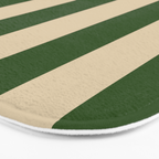 Sawdust and Pine Striped Harmony Bath Mat Gallery Image 3