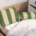 Sawdust and Pine Striped Harmony Pillow Sham Gallery Image 2