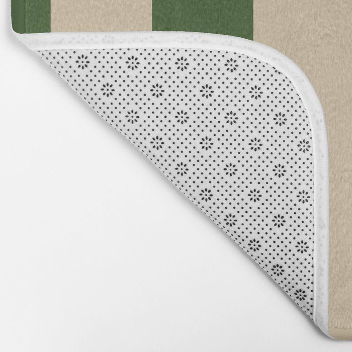 Sawdust and Pine Striped Harmony Bath Mat Gallery Image 2