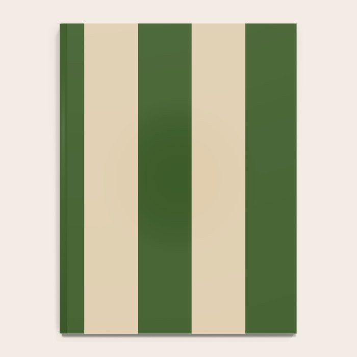Sawdust and Pine Striped Harmony Notebook Gallery Image 4