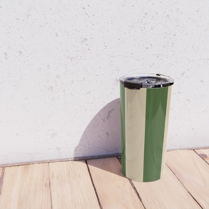 Sawdust and Pine Striped Harmony Travel Mug Gallery Image 4