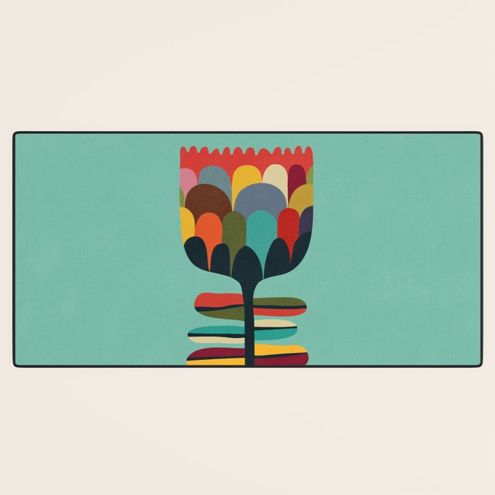 Flower Poet Desk Mat Gallery Image 3