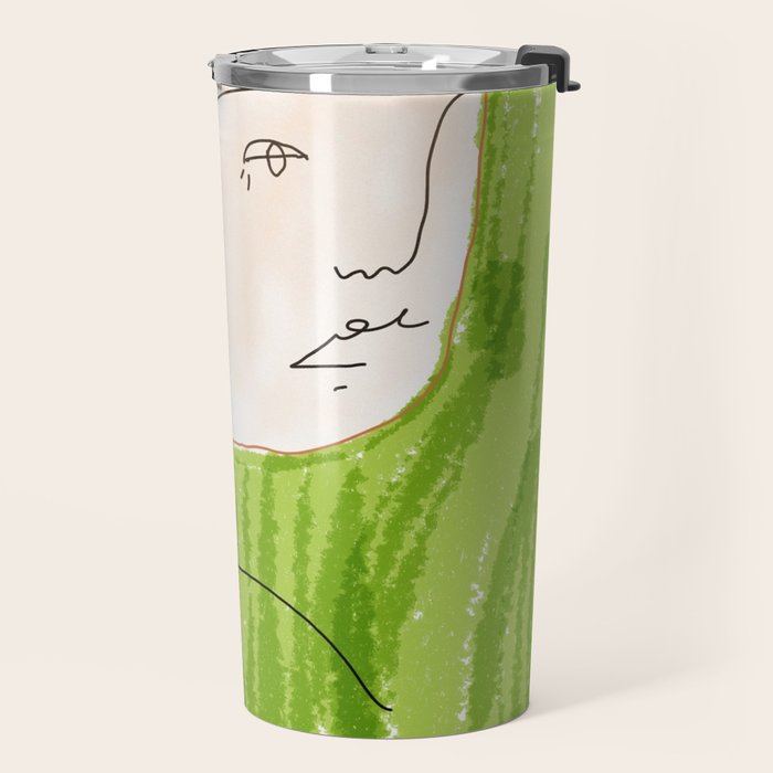 She Never Saw Herself as Others Did Travel Mug Gallery Image 2
