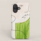 She Never Saw Herself as Others Did iPhone Case Gallery Image 1