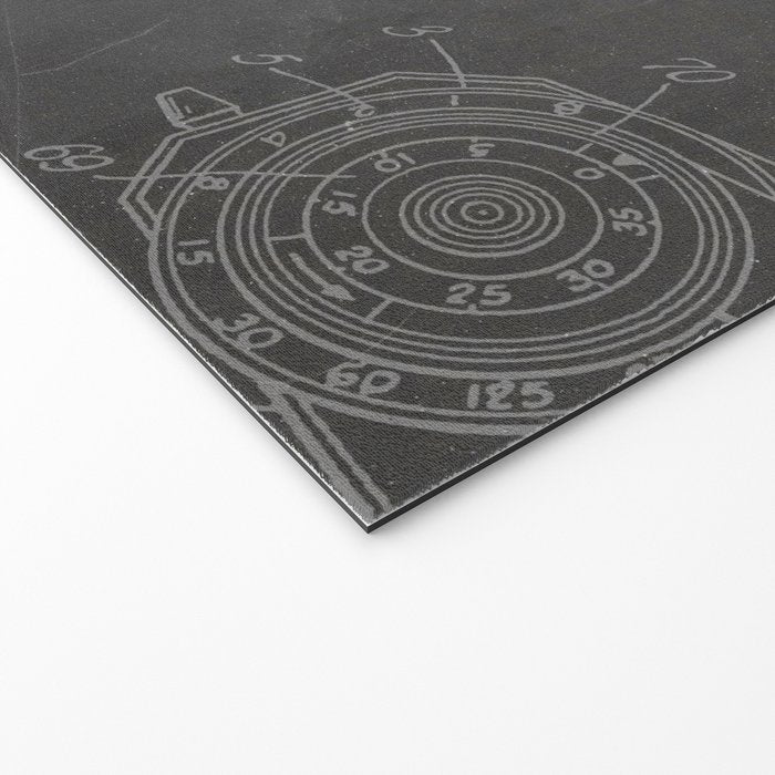 Camera Patent - Photography Art - Black Chalkboard Welcome Mat Gallery Image 2