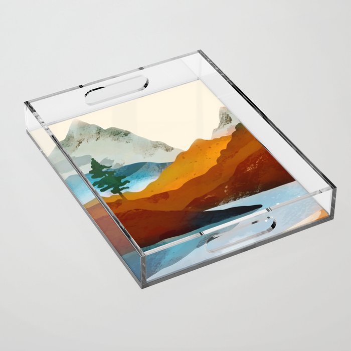 A sight by the river Acrylic Tray Gallery Image 1