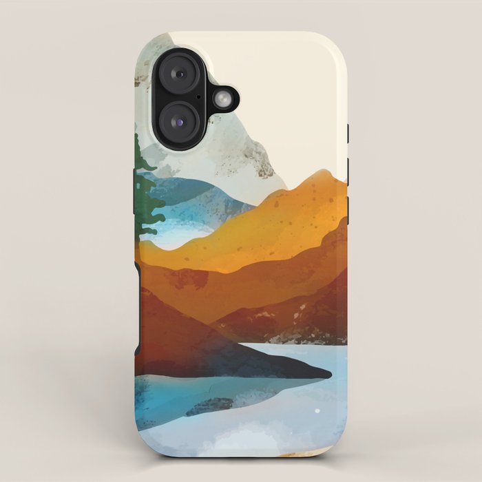A sight by the river iPhone Case Gallery Image 1