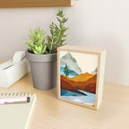 A sight by the river Mini Art Print Gallery Image 2