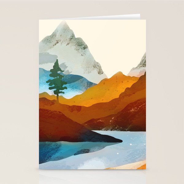 A sight by the river Stationery Card Gallery Image 2
