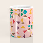Triangle mod pink Coffee Mug Gallery Image 4