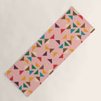 Triangle mod pink Yoga Mat Gallery Image 1