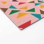 Triangle mod pink Welcome Mat Gallery Image 2