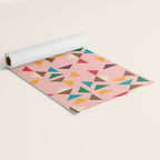 Triangle mod pink Yoga Mat Gallery Image 2