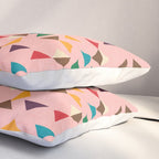 Triangle mod pink Pillow Sham Gallery Image 3