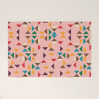 Triangle mod pink Welcome Mat Gallery Image 1