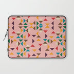 Triangle mod pink Laptop Sleeve Gallery Image 1