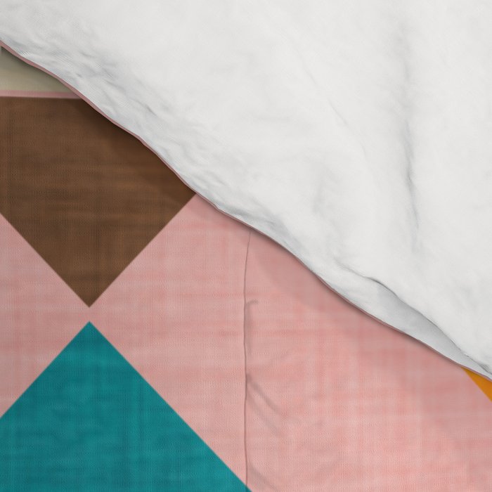 Triangle mod pink Comforter Gallery Image 4