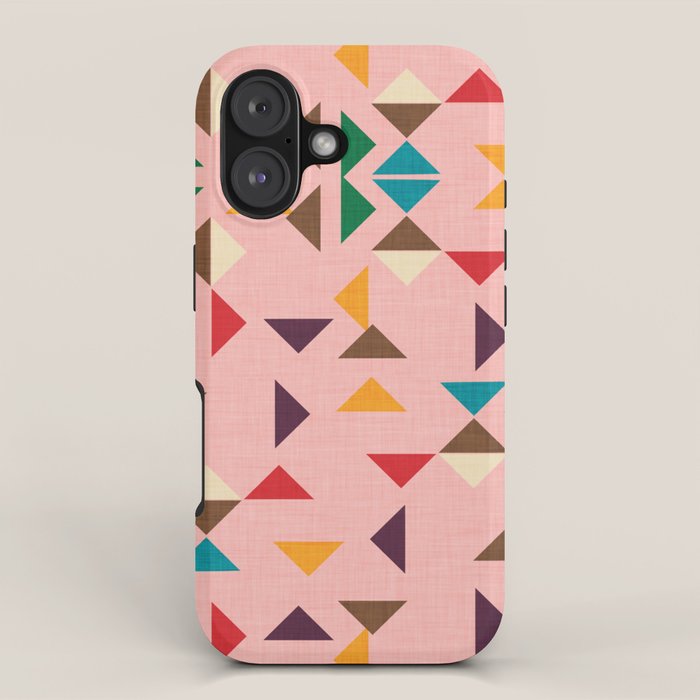Triangle mod pink iPhone Case Gallery Image 1
