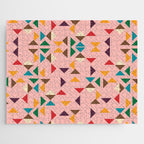 Triangle mod pink Jigsaw Puzzle Gallery Image 1