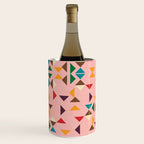 Triangle mod pink Wine Chiller Gallery Image 1