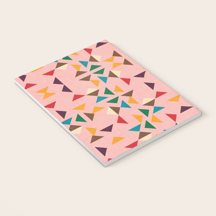 Triangle mod pink Notebook Gallery Image 3