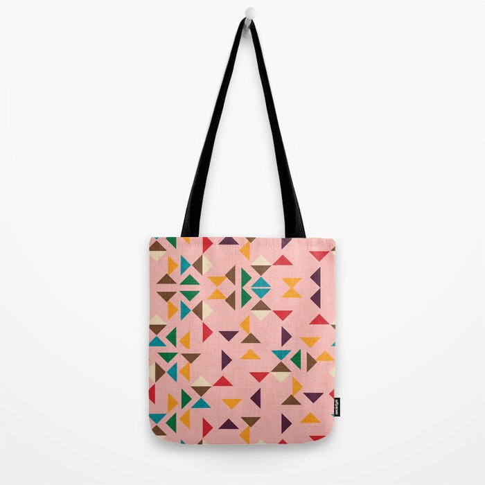 Triangle mod pink Tote Bag Gallery Image 2