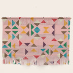 Triangle mod pink Wall Hanging Gallery Image 1