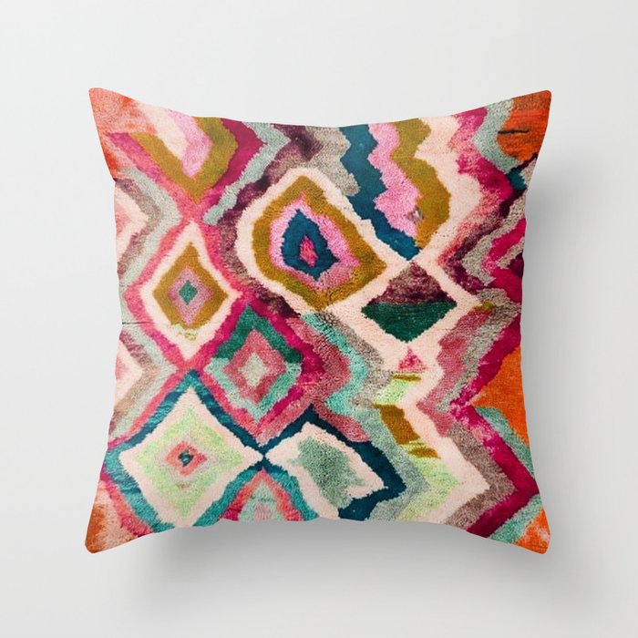 Multicolour Design Throw Pillow Gallery Image 1