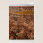 Badlands National Park IV Stationery Card Gallery Image 2