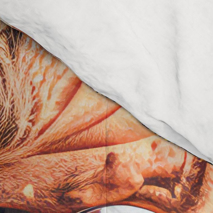 Namastig, Retro Portrait Tiger Prints Comforter Gallery Image 4
