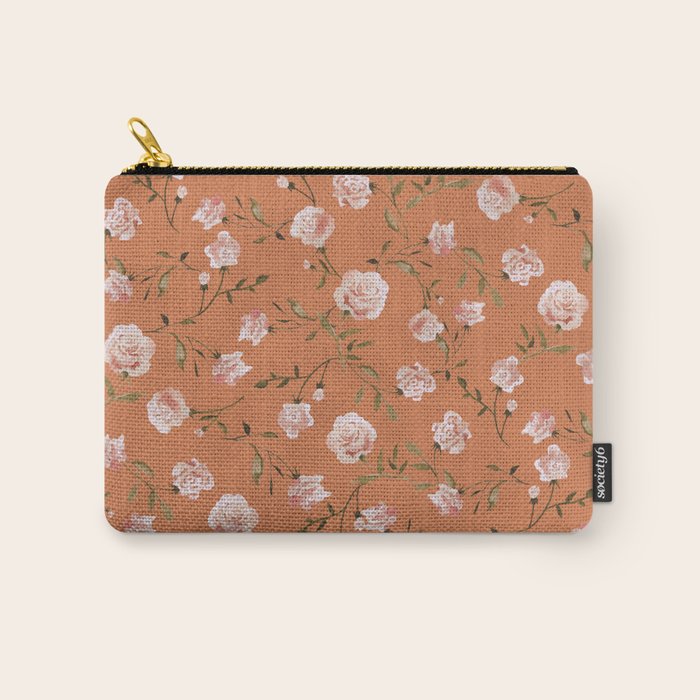 Wild Roses Carry All Pouch Gallery Image 1
