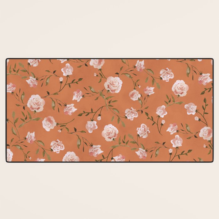 Wild Roses Desk Mat Gallery Image 3