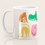 Pop Cats: Modern Collage Pop Art Coffee Mug Gallery Image 3