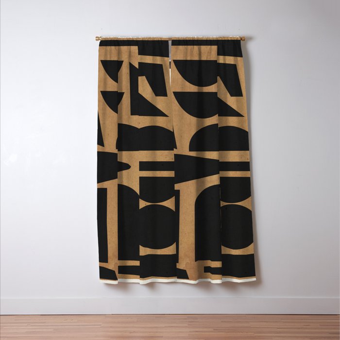 Abstract Shapes 59/3 Window Curtain Gallery Image 3