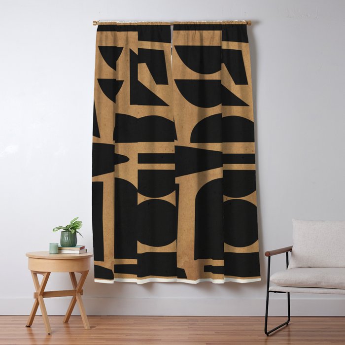 Abstract Shapes 59/3 Window Curtain Gallery Image 5