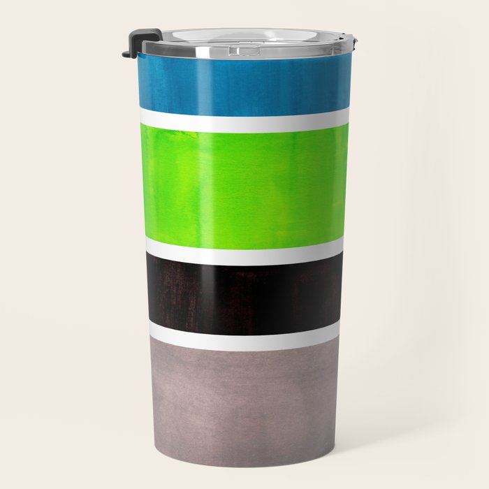 Lime Turquoise Coldfield Travel Mug Gallery Image 3
