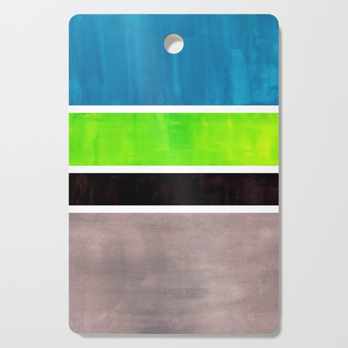 Lime Turquoise Coldfield Cutting Board Gallery Image 1