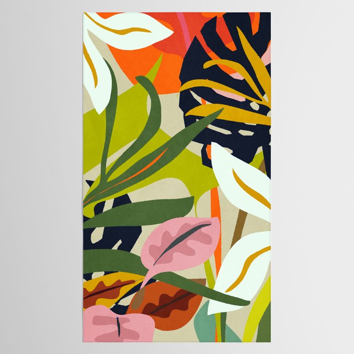 Jungle Abstract 2 Tablecloth Gallery Image 2