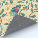 Quirky Chameleon family Rug Gallery Image 4