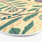 Quirky Chameleon family Bath Mat Gallery Image 3